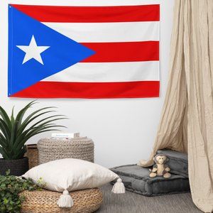 Puerto Rico Flag (Customizable)